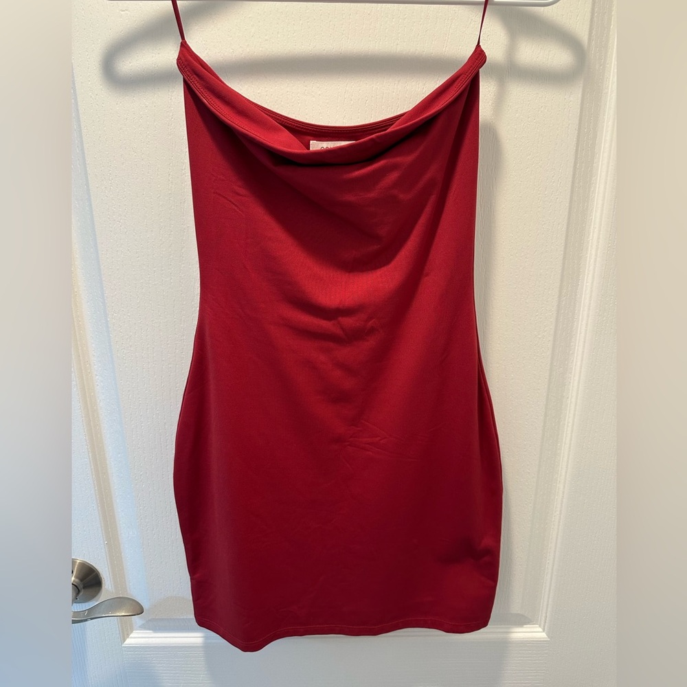 Aritzia Red Mini Dress